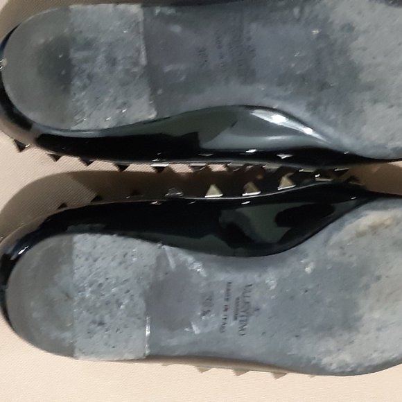 Valentino Garavani Rockstud Patent Leather Flats (6.5) - Picture 3 of 4